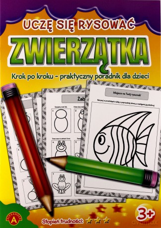 Alexander Uczę Się Rysować Zwierzątka [KSIĄŻKA]