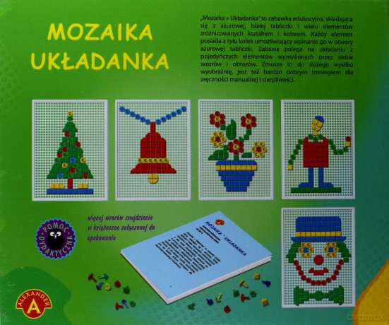 Alexander Układanka Mozaika W Pudełku [ZABAWKA]