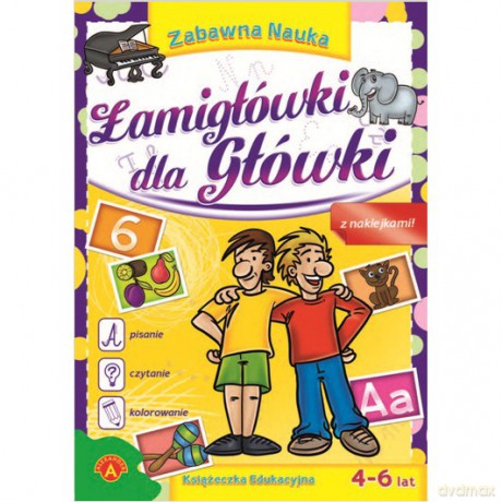 Alexander Zabawna Nauka Łamigłówki [KSIĄŻKA]