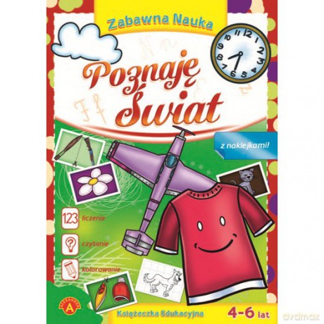 Alexander Zabawna Nauka Poznaję Świat [KSIĄŻKA]
