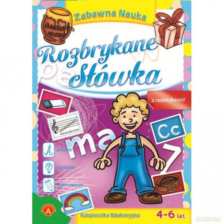 Alexander Zabawna Nauka Rozbrykane Słówka [KSIĄŻKA]