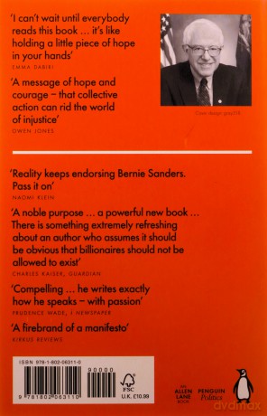 Its Ok To Be Angry About Capitalism - Bernie Sanders [KSIĄŻKA]