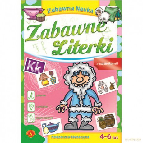 Alexander Zabawna Nauka Zabawne Litery [KSIĄŻKA]