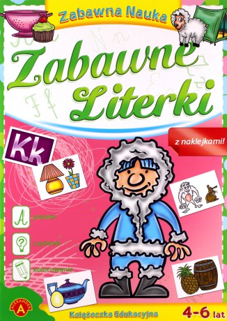 Alexander Zabawna Nauka Zabawne Litery [KSIĄŻKA]