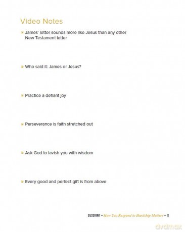 James Bible Study Guide Plus Streaming - Feinberg Margaret [KSIĄŻKA]