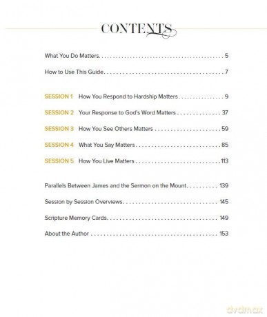 James Bible Study Guide Plus Streaming - Feinberg Margaret [KSIĄŻKA]