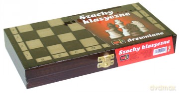 Ami Play Szachy Drewniane Klasyczne [GRA]
