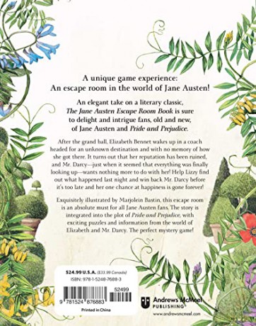 Jane Austen Escape Room Book - Marjolein Bastin [KSIĄŻKA]