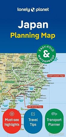 Japan Planning Map - Lonely Planet [KSIĄŻKA]