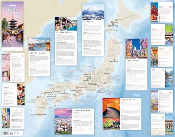Japan Planning Map - Lonely Planet [KSIĄŻKA]