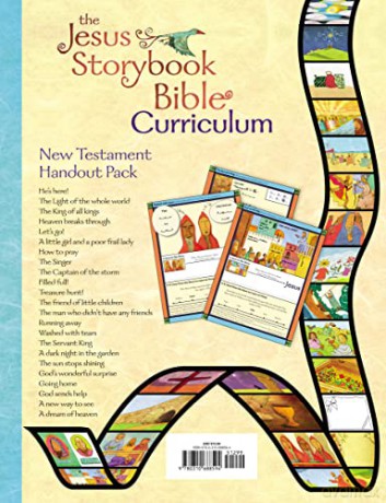 Jesus Storybook Bible Curriculum Kit Handouts, New Testament: New Testament Handout Pack - Sally Lloyd-Jones [KSIĄŻKA]