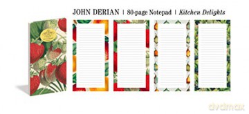 John Derian Paper Goods: Kitchen Delights 80-Page Notepad - John Derian [KSIĄŻKA]