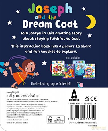 Joseph and the Dream Coat with Touch and Feel - Katherine Walker [KSIĄŻKA]
