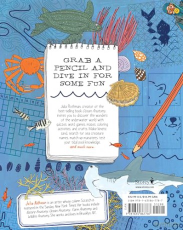 Julia Rothmans Ocean Anatomy Activity - Julia Rothman [KSIĄŻKA]