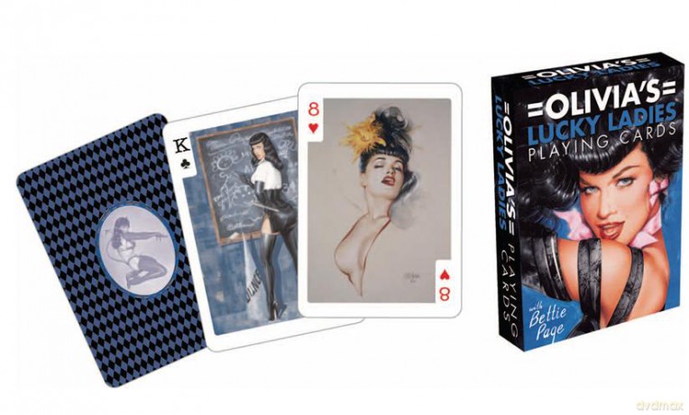 Aquarius Bettie Page Playing Cards [KARTY]