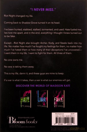 Kate - Tate James [KSIĄŻKA]