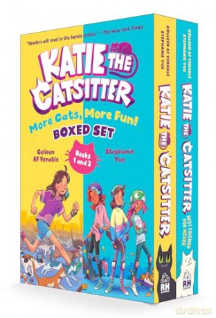 Katie the Catsitter 1-2: (A Graphic Novel Boxed Set) - Colleen Af Venable [KSIĄŻKA]