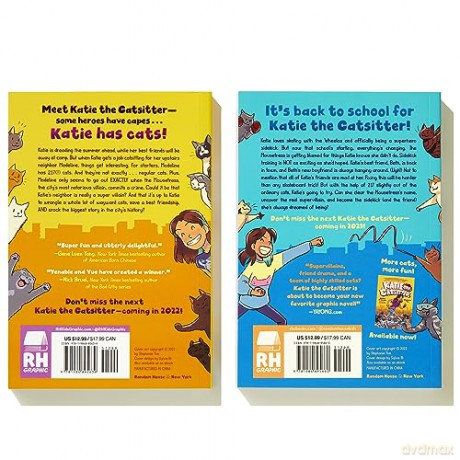 Katie the Catsitter 1-2: (A Graphic Novel Boxed Set) - Colleen Af Venable [KSIĄŻKA]