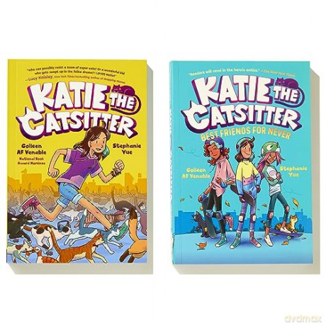 Katie the Catsitter 1-2: (A Graphic Novel Boxed Set) - Colleen Af Venable [KSIĄŻKA]