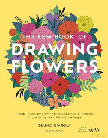 Kew Book Of Drawing Flowers - Bianca Giarola [KSIĄŻKA]