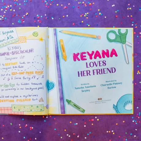 Keyana Loves Her Friend - Natasha A Tarpley [KSIĄŻKA]