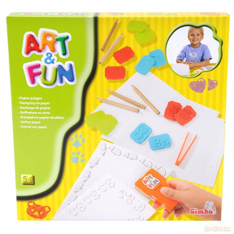 Art&Fun Zest. Do Tłoczenia Papieru [ZABAWKA]