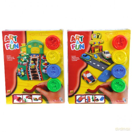 Art&Fun Zestaw Zabudowa Ogrodu Lub Ulicy [ZABAWKA]