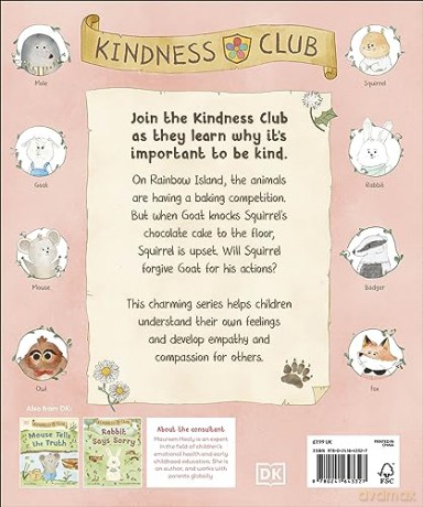 Kindness Club Squirrel Learns to Forgive: Join the Kindness Club as They Find the Courage to Be Kind - Ella Law [KSIĄŻKA]