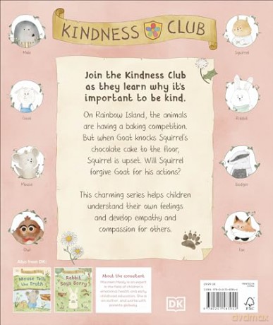 Kindness Club Squirrel Learns to Forgive: Join the Kindness Club as They Find the Courage to Be Kind - Ella Law [KSIĄŻKA]