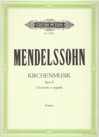 Kirchenmusik Vol Ii - Felix Mendelssohn [KSIĄŻKA]