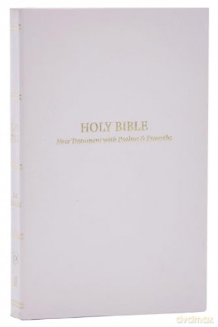 KJV, Pocket New Testament with Psalms and Proverbs, Brown Leatherflex, Red Letter, Comfort Print: KJV, New Testament With Psalms and Proverbs, White, Red Letter, Comfort Print [KSIĄŻKA]