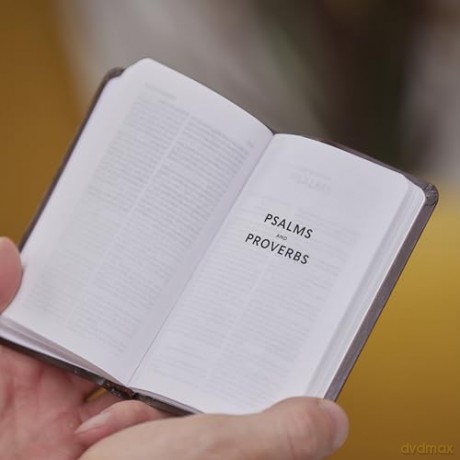 KJV, Pocket New Testament with Psalms and Proverbs, Brown Leatherflex, Red Letter, Comfort Print: KJV, New Testament With Psalms and Proverbs, White, Red Letter, Comfort Print [KSIĄŻKA]