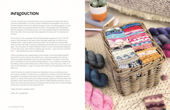 Knit A Box Of Socks - Julie Lebouthillier [KSIĄŻKA]