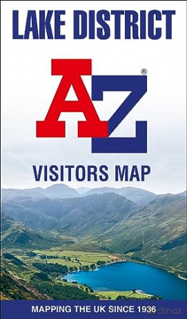 Lake District A-Z Visitors Map - A-Z Maps [KSIĄŻKA]