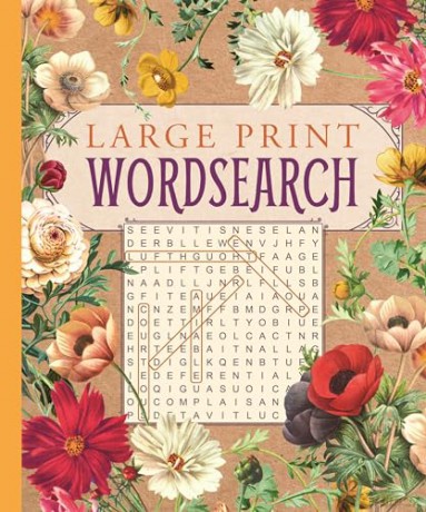 Large Print Wordsearch - Eric Saunders [KSIĄŻKA]