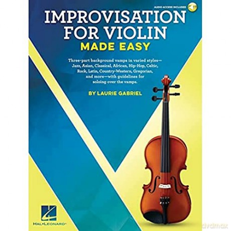 Laurie Gabriel Improvisation For Violin [KSIĄŻKA]