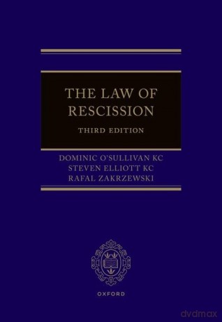 Law Of Rescission [KSIĄŻKA]
