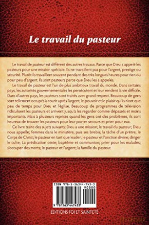 Le Travail Du Pasteur - Neville Bartle [KSIĄŻKA]