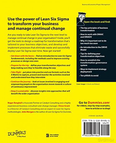 Lean Six Sigma Business Transformation - Roger Burghall [KSIĄŻKA]