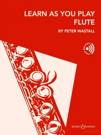 Learn As You Play Flute With Cd - Peter Wastall [KSIĄŻKA]