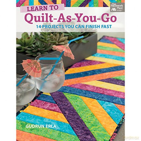 Learn To Quiltasyougo - Gudrun Erla [KSIĄŻKA]