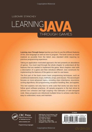 Learning Java Through Games - Lubomir Stanchev [KSIĄŻKA]