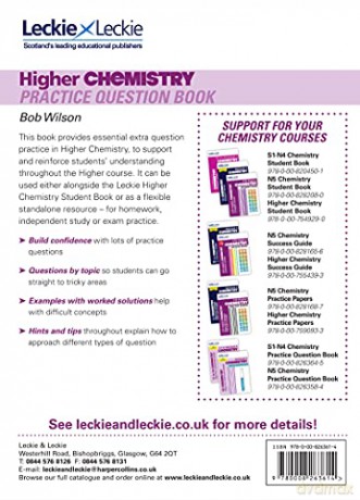 Leckie Prac Q Higher Chemistry - Bob Wilson [KSIĄŻKA]