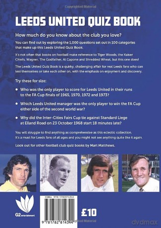 Leeds United Quizbook - Mart Matthews [KSIĄŻKA]