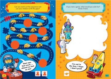 Lego Books 800 Stickers - Buster Books [KSIĄŻKA]