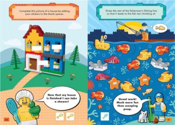 Lego Books 800 Stickers - Buster Books [KSIĄŻKA]