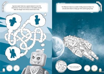 Lego Star Wars 800 Stickers - Buster Books [KSIĄŻKA]
