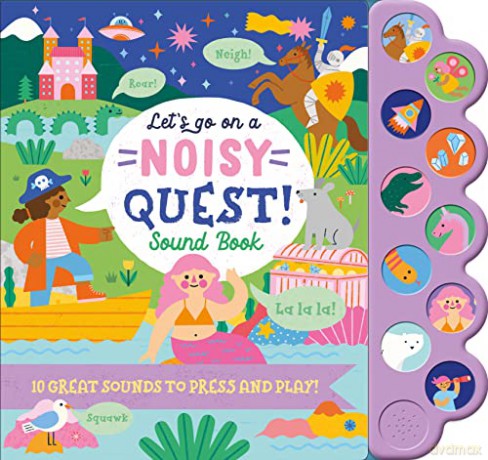 Lets Go On A Noisy Quest Sound Book [KSIĄŻKA]