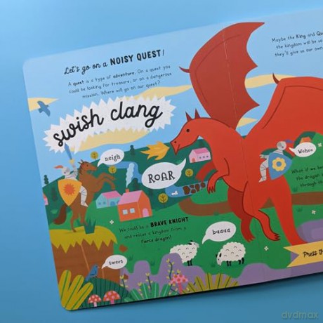 Lets Go On A Noisy Quest Sound Book [KSIĄŻKA]