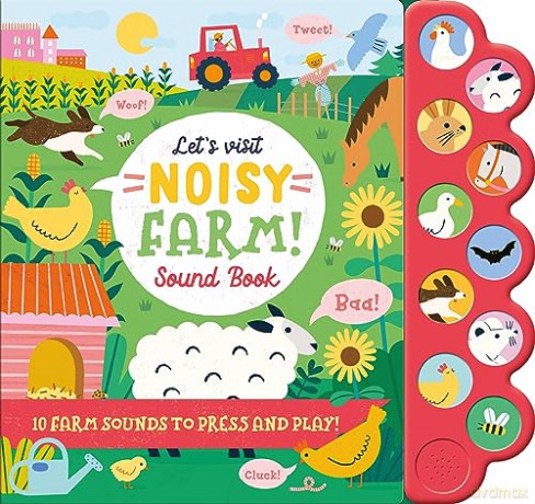 Lets Visit Noisy Farm Sound Book [KSIĄŻKA]